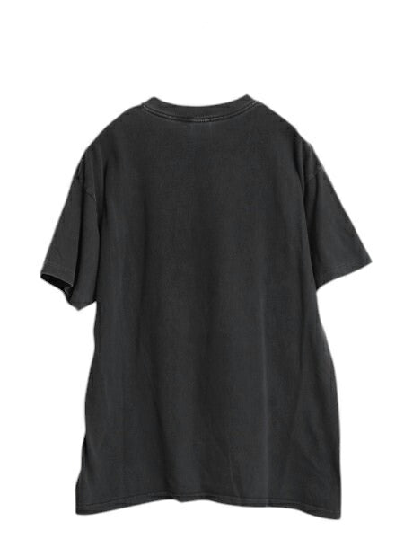 90s USA製 FASHION VICTIM プリント Tシャツ メンズ L / オールド 当時物 ジョーク メッセージ グラフィック イラスト ヘビーウェイト 黒