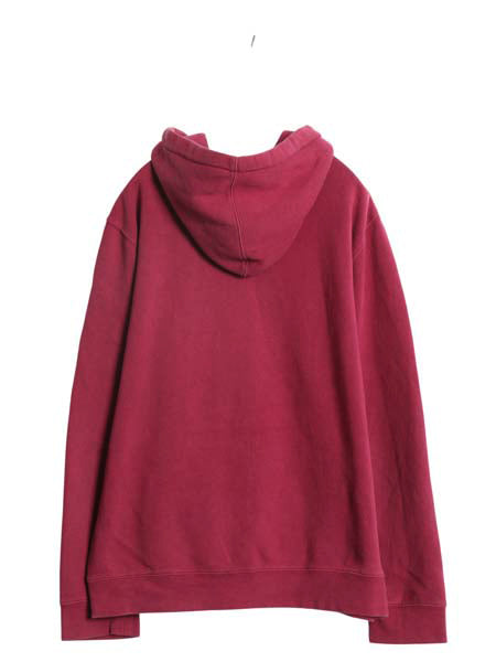 USA製 ステューシー スウェット フード パーカー メンズ L / トレーナー ヘビーウェイト プルオーバー 裏起毛 ワンポイント ストック ロゴ