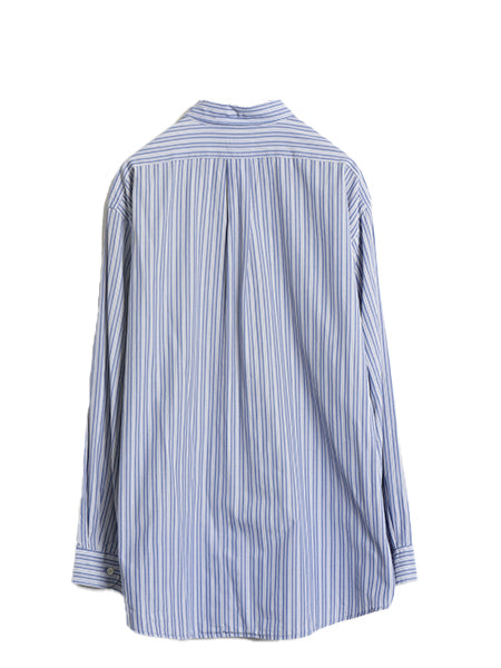 90s ジェイクルー ストライプ 長袖 ボタンダウン シャツ メンズ L / オールド BD コットン 長袖シャツ ワイシャツ カジュアル ポケット付き