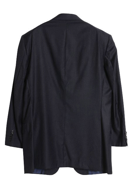 USA製 ヒッキーフリーマン ロロピアーナ テーラード ジャケット メンズ L 程/ 古着 スーツ ブレザー サマー ウール 紺ブレ 素材 きれいめ