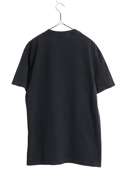 00s ★ ダークナイト ジョーカー イラスト プリント Tシャツ メンズ M 程/ オールド オフィシャル バットマン ムービー アメコミ 当時物 黒