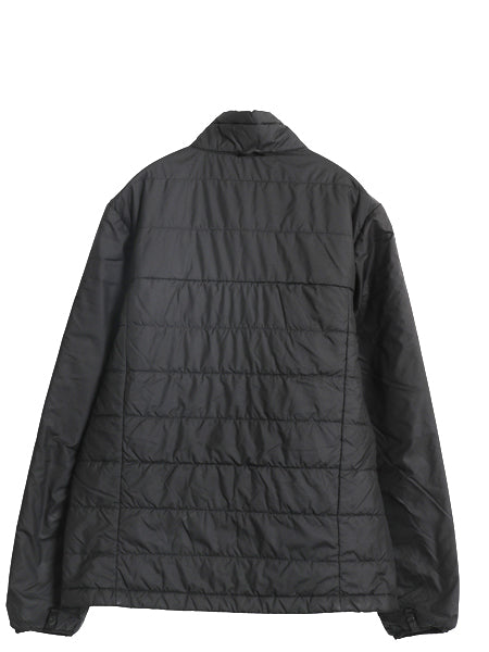 ノースフェイス 中綿 ナイロン ジャケット メンズ S 古着 アウトドア フルジップ ブルゾン ハイネック キルティング ワンポイント ブラック