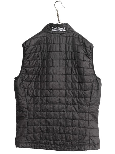 パタゴニア ナノ パフ ベスト メンズ M / 18年製 中綿 ナイロン キルティング フルジップ 重ね着 前開き アウトドア パッカブル 企業物 黒