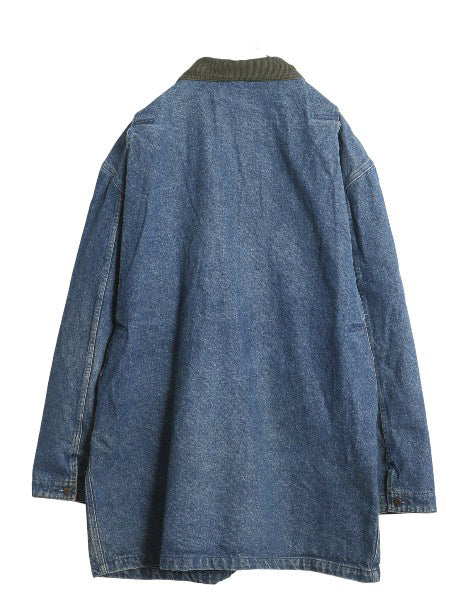 80s エルエルビーン デニム ハンティング ジャケット メンズ XL ヴィンテージ カバーオール フィールド コート ライナー付き 大きいサイズ