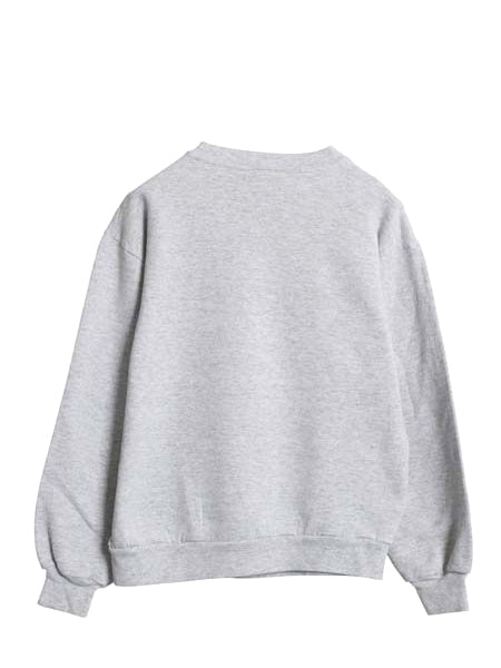 90s USA製 ミッキー イラスト プリント スウェット メンズ レディース M / オールド ディズニー トレーナー 当時物 キャラクター 裏起毛 灰