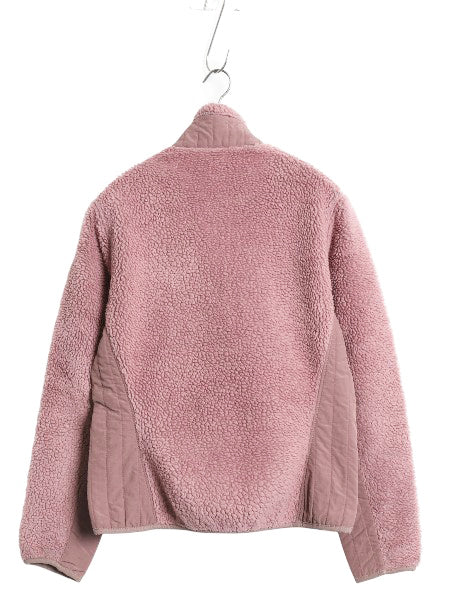 パタゴニア クラシック レトロX ジャケット レディース S / 09年製 フルジップ パイル フリース ボア ハイネック 廃盤 アウトドア ピンク