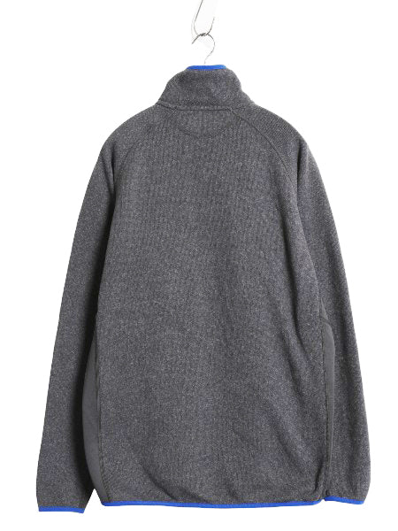 パタゴニア パフォーマンス ベターセーター メンズ L 古着 18年製 フリース セーター ハーフジップ プルオーバー アウトドア ワンポイント