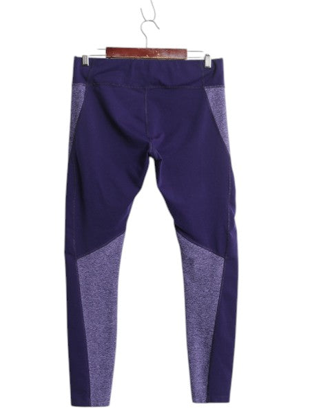 ノースフェイス ストレッチ パンツ レディース L 古着 アウトドア レギンス ジャージ トラックパンツ インナー イージーパンツ ツートン 紫