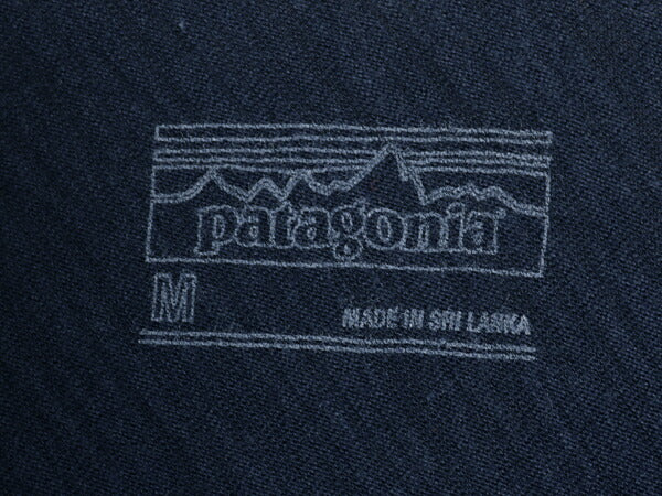 パタゴニア Vネック 無地 長袖 Tシャツ レディース М 16年製 アウトドア インナー アンダーシャツ カットソー ロンT シンプル スラブ織り