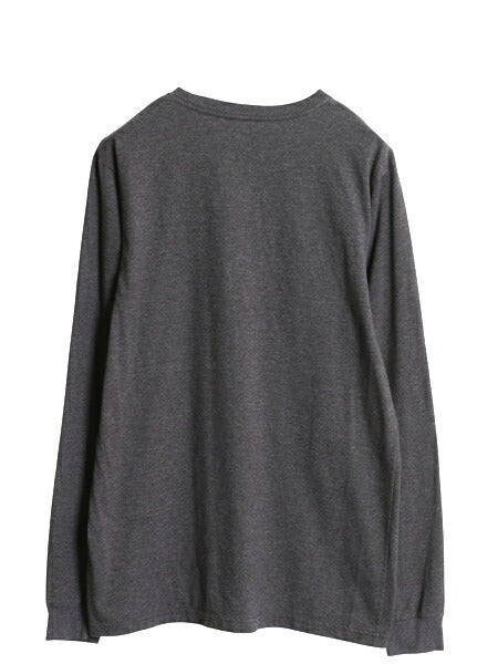 パタゴニア プリント 長袖 Tシャツ メンズ М 古着 17年製 アウトドア ロンT ロングスリーブ フィッツロイ バイソン イラスト グラフィック