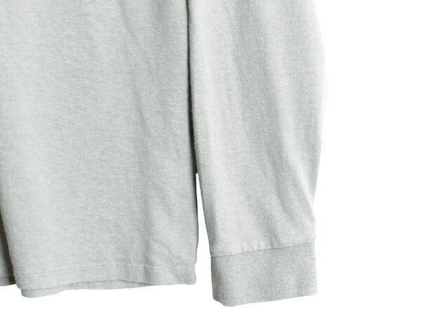 パタゴニア ヘンリーネック ポケット付き 長袖 Tシャツ メンズ S 23年製 アウトドア ロンT ポケT カットソー ロングスリーブ ワンポイント