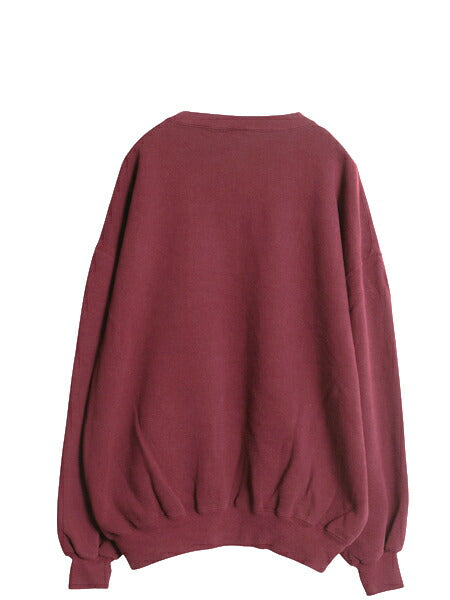 90s USA製 ラッセル 無地 スウェット メンズ レディース XXL / 古着 オールド トレーナー 前V 裏起毛 ワンポイント ブランク 大きいサイズ