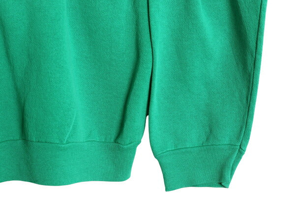 90s USA製 タルテックス 無地 スウェット メンズ レディース L / 古着 オールド トレーナー 裏起毛 ブランク シンプル ラグラン グリーン