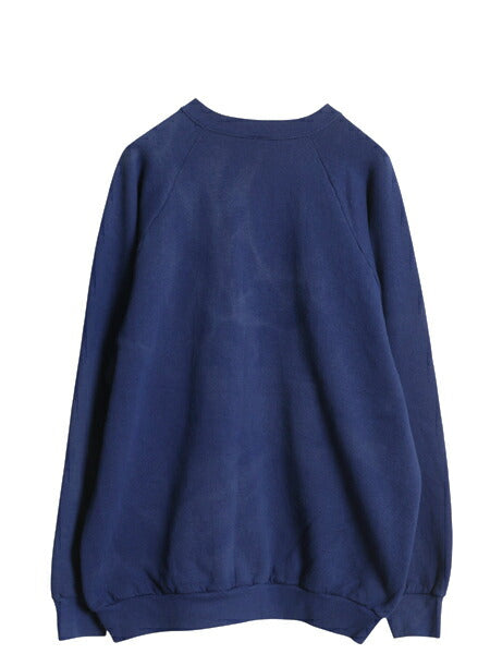 90s USA製 フルーツオブザルーム 無地 スウェット メンズ レディース XXL 古着 オールド トレーナー 裏起毛 ブランク 大きいサイズ ブルー