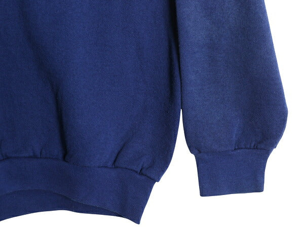90s USA製 フルーツオブザルーム 無地 スウェット メンズ レディース XXL 古着 オールド トレーナー 裏起毛 ブランク 大きいサイズ ブルー