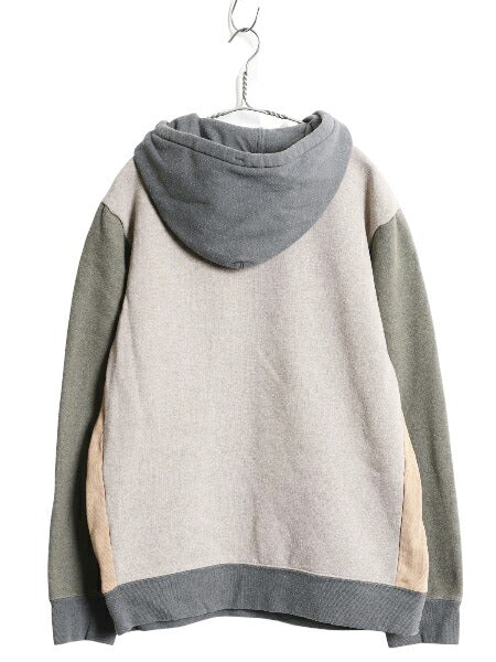 パタゴニア スウェット フード パーカー メンズ М 22年製 トレーナー クレイジー パターン プルオーバー アウトドア 裏起毛 ワンポイント