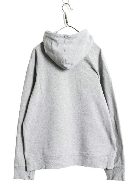 ノースフェイス プリント スウェット フード パーカー メンズ L / トレーナー プルオーバー 裏起毛 アウトドア ヴィンテージ 加工 シンプル