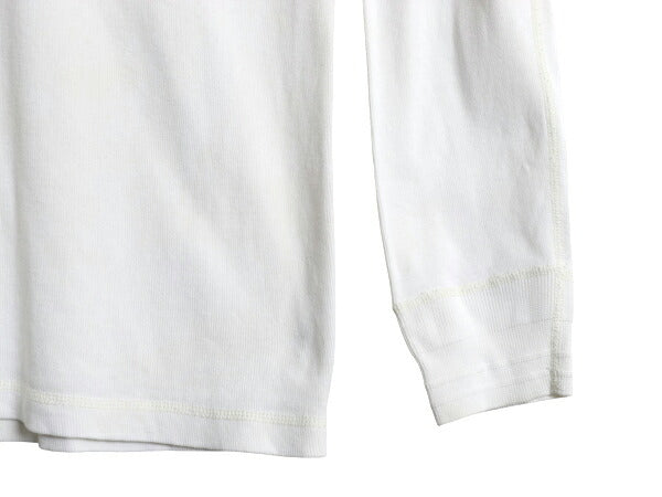 90s ポロ ラルフローレン ヘンリーネック 長袖 Tシャツ メンズ XL 古着 オールド ロンT リブ編み アンダーシャツ カットソー 大きいサイズ