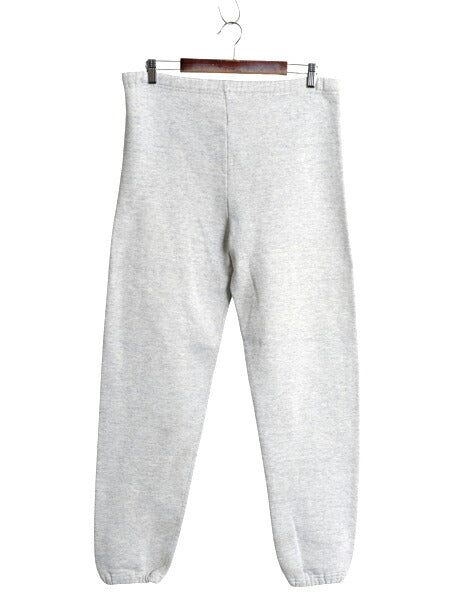 90s USA製 ラッセル 無地 スウェット パンツ メンズ レディース М / オールド 裏起毛 トレーナー イージーパンツ シンプル 霜降り グレー