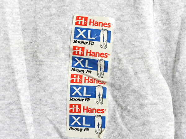 デッドストック 90s ヘインズ 無地 スウェット パンツ メンズ XL / オールド 裏起毛 トレーナー イージーパンツ シンプル 大きいサイズ 灰