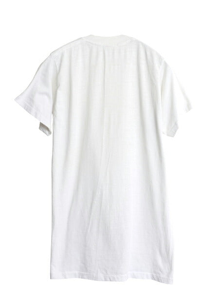 70s USA製 フルーツオブザルーム 無地 半袖 Tシャツ メンズ L 小さめ М 程/ 古着 ヴィンテージ シングルステッチ カットソー インナー 白