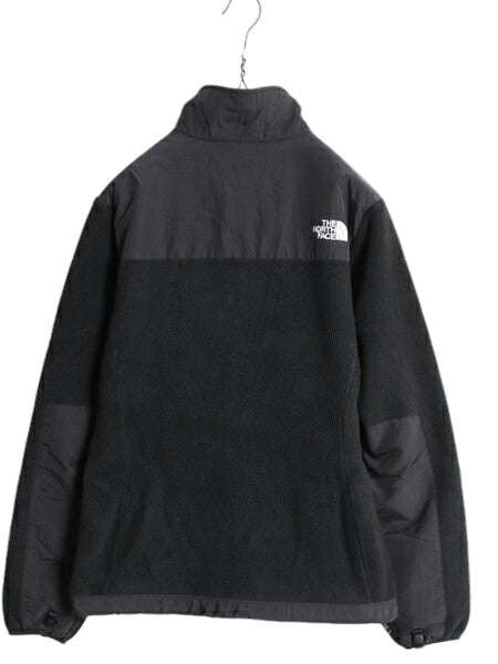 ノースフェイス デナリ ジャケット レディース S 古着 The North Face DENALI アウトドア フリース ナイロン ブルゾン ブラック フルジップ