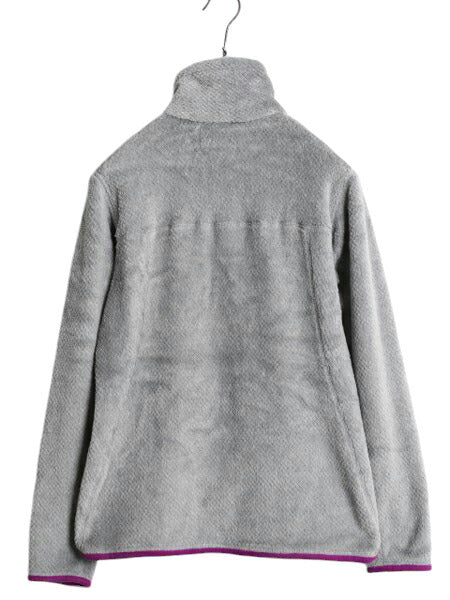 13年製 パタゴニア リツール スナップT プルオーバー ジャケット レディース XS / Patagonia フリース アウトドア ブルゾン ハイネック 灰