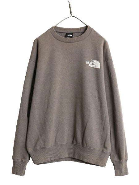 US企画 ノースフェイス 両面 プリント スウェット メンズ S / 古着 The North Face 裏起毛 ヘビーウェイト トレーナー スエット アウトドア