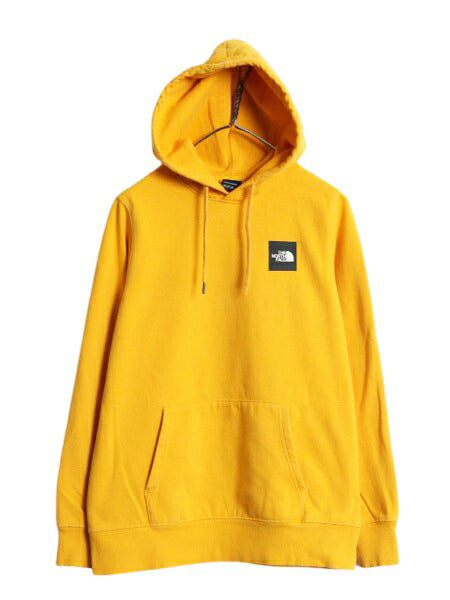 ノースフェイス 両面 プリント スウェット フード パーカー レディース М / The North Face プルオーバー 裏起毛 トレーナー アウトドア