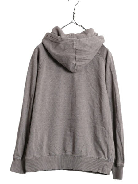 ノースフェイス プリント スウェット フード パーカー レディース S 古着 The North Face プルオーバー トレーナー 裏起毛 アウトドア 薄手