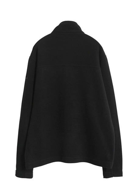 パタゴニア シンプル シンチラ ジャケット メンズ L / 古着 14年製 ジャンパー ブルゾン フルジップ フリース ハイネック ブラック 企業物