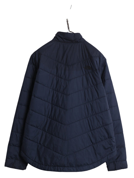 US企画 ノースフェイス 中綿 キルティング ナイロン ジャケット レディース XL / ジャンパー ブルゾン フルジップ アウトドア 大きいサイズ