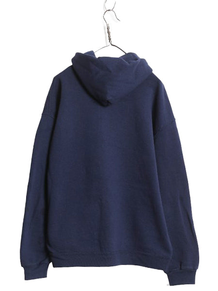 00s ラッセル 無地 フルジップ スウェット フード パーカー メンズ レディース XL オールド トレーナー 裏起毛 ワンポイント 大きいサイズ