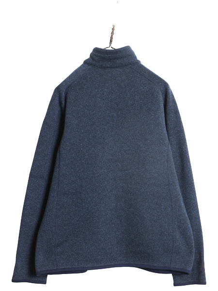 パタゴニア ベターセーター ジャケット レディース XL / 16年製 フリース セーター ブルゾン フルジップ アウトドア 大きいサイズ ネイビー