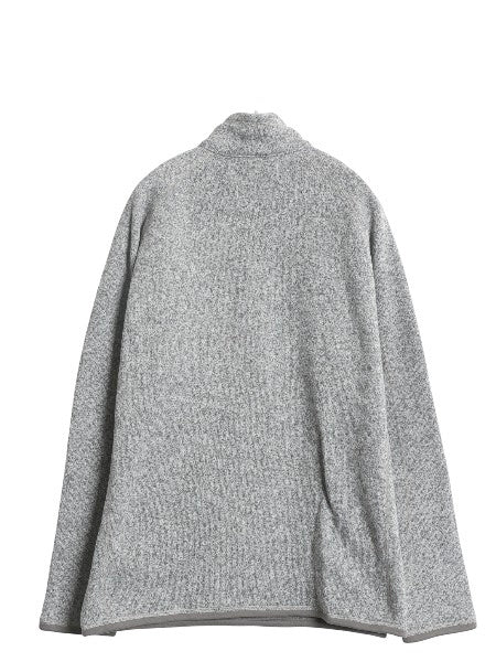 パタゴニア ベターセーター ハーフジップ メンズ L 19年製 フリース セーター 裏起毛 プルオーバー ジャケット ブルゾン カレッジ 刺繍 灰