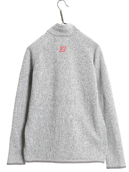 パタゴニア ベターセーター ハーフジップ メンズ M 15年製 裏起毛 フリース セーター プルオーバー ジャケット ブルゾン カレッジ 刺繍 灰