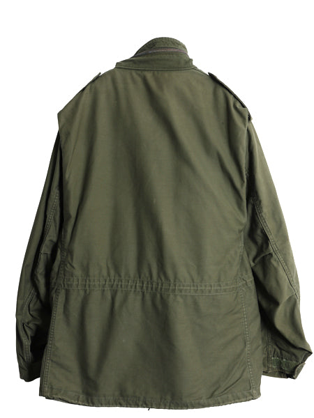 80s 米軍実物 US ARMY M-65 フィールド ジャケット LARGE REGULAR / 80年製 ヴィンテージ ミリタリー 軍物 3rd ブラス ブルゾン ジャンパー