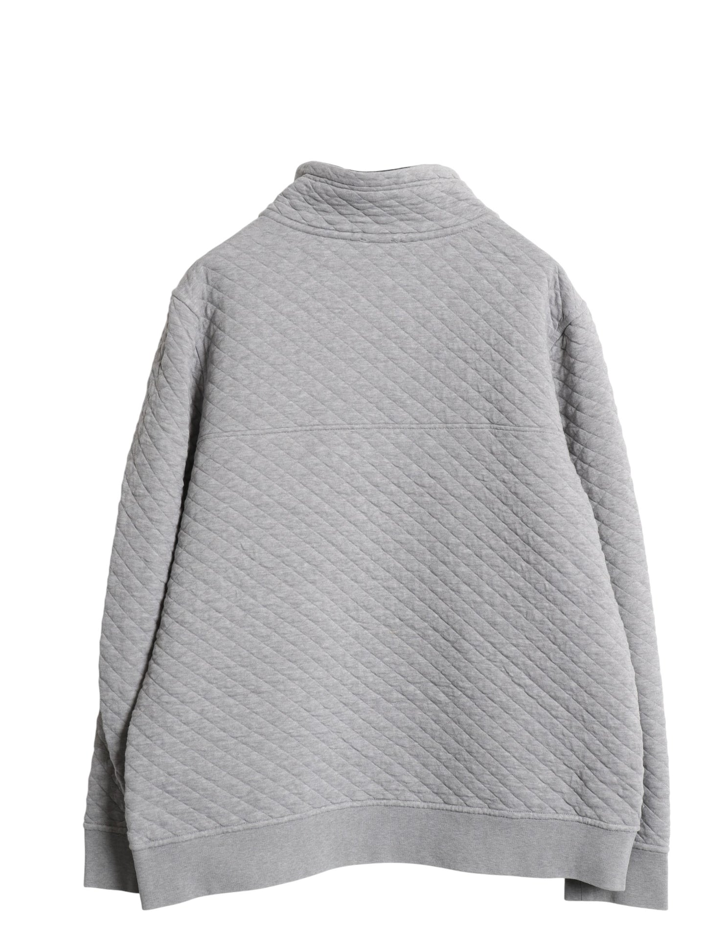 パタゴニア オーガニック コットン キルト スナップT レディース L 16年製 プルオーバー キルティング ジャケット ブルゾン ジャンパー 灰