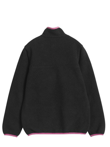 パタゴニア ライトウェイト シンチラ スナップT レディース XS / 12年製 フリース プルオーバー ジャケット ブルゾン アウトドア ブラック