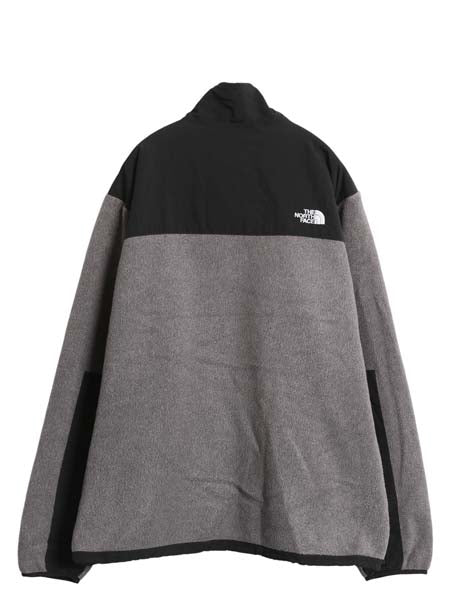 ノースフェイス デナリ ジャケット メンズ XL アウトドア フリース ナイロン ブルゾン ハイネック フルジップ 大きいサイズ ツートン 黒 灰