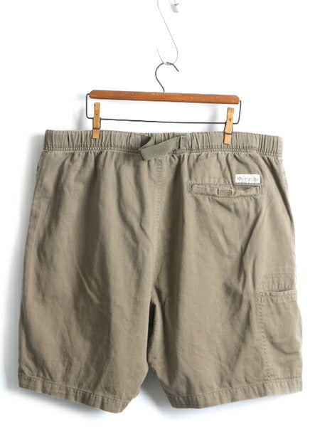 90s 大きいサイズ XL ■ コロンビア ベルト付き コットン ショートパンツ ( メンズ ) 古着 Columbia ショーツ 短パン ハーフパンツ カーキ
