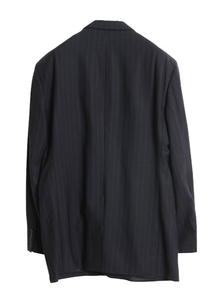 ほぼ デッドストック ブルックスブラザーズ テーラード ジャケット メンズ XL 程/ ストライプ ブレザー スーツ ストレッチ ウール サマー