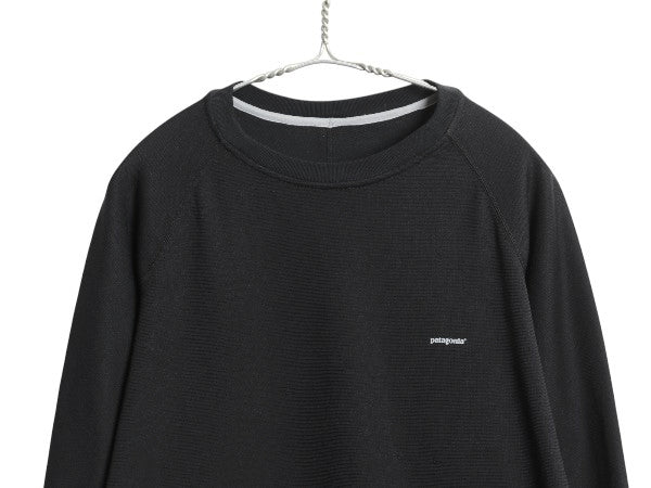 パタゴニア キャプリーン 3 長袖 Tシャツ メンズ L / 06年製 アウトドア ストレッチ カットソー ロンT アンダーシャツ インナー ブラック