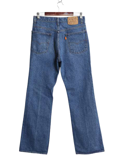 90s USA製 リーバイス 517 フレア デニム パンツ 実寸 32 32 古着 オールド ジーンズ ジーパン ブーツカット ボトムス オレンジタブ 米国製