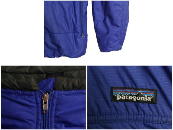 00s ★ パタゴニア ファイヤーボール ジャケット メンズ XXL オールド 00年製 中綿 ナイロン ブルゾン コバルト アウトドア 大きいサイズ