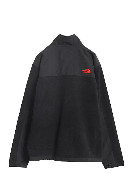 ノースフェイス デナリ ジャケット メンズ XL アウトドア フリース ナイロン ブルゾン ハイネック フルジップ アウター 大きいサイズ 黒