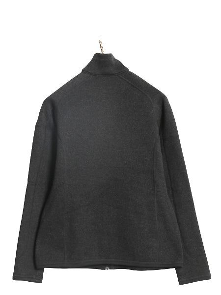 パタゴニア ベターセーター ジャケット レディース S / 古着 17年製 フリース セーター ブルゾン フルジップ アウトドア シンプル ブラック