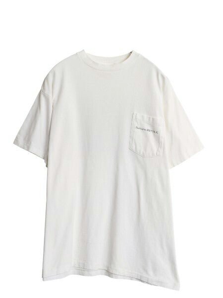 90s USA製 バナナリパブリック ポケット付き イラスト プリント Tシャツ メンズ M オールド アート サファリ アウトドア シングルステッチ