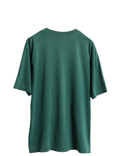 90s USA製 オールド ギャップ 無地 半袖 Tシャツ メンズ L / 古着 旧タグ 当時物 ヘビーウェイト コットン シングルステッチ シンプル 緑