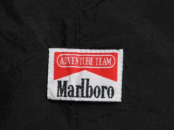 90s マルボロ ナイロン マウンテンパーカー ジャケット メンズ L / オールド Marlboro ジャンパー フルジップ 企業物 当時物 シャカシャカ